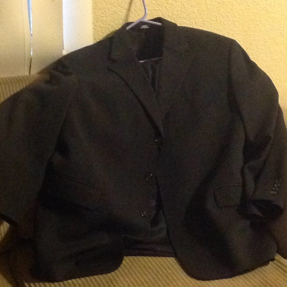 Men's suit jacket by haggar dbl brstd size 42/44R